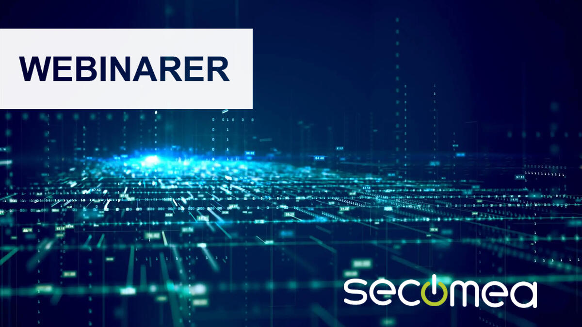 Secomea tilbyr On Demand Webinarer. Secomea er en dansk leverandør som er blant markedslederne innen løsninger for fjerntilkobling for automasjon- og maskinindustrien.

